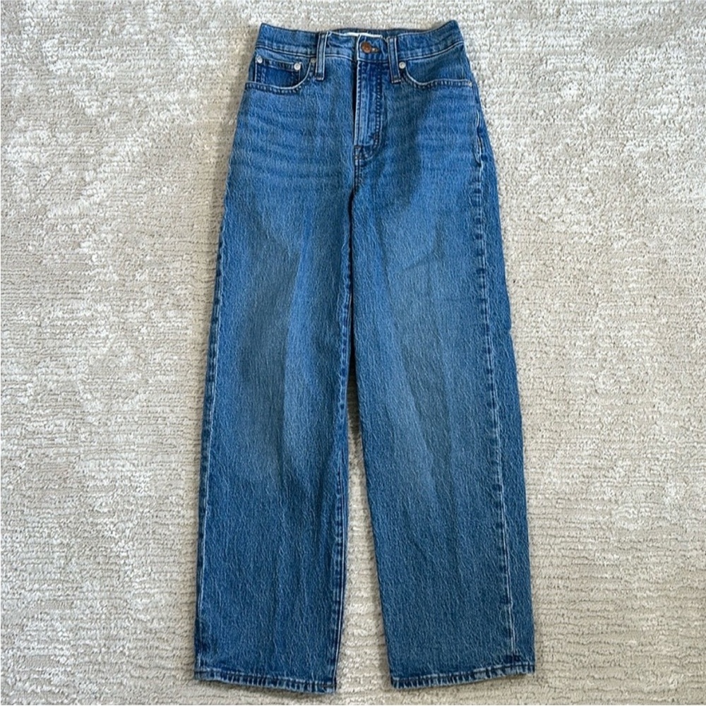 Madewell perfect vintage wide leg crop